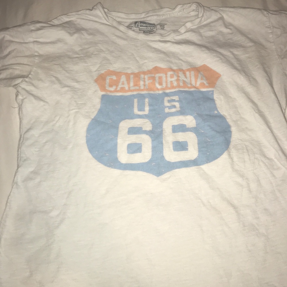 M. Fredrick graphic route 66 tee